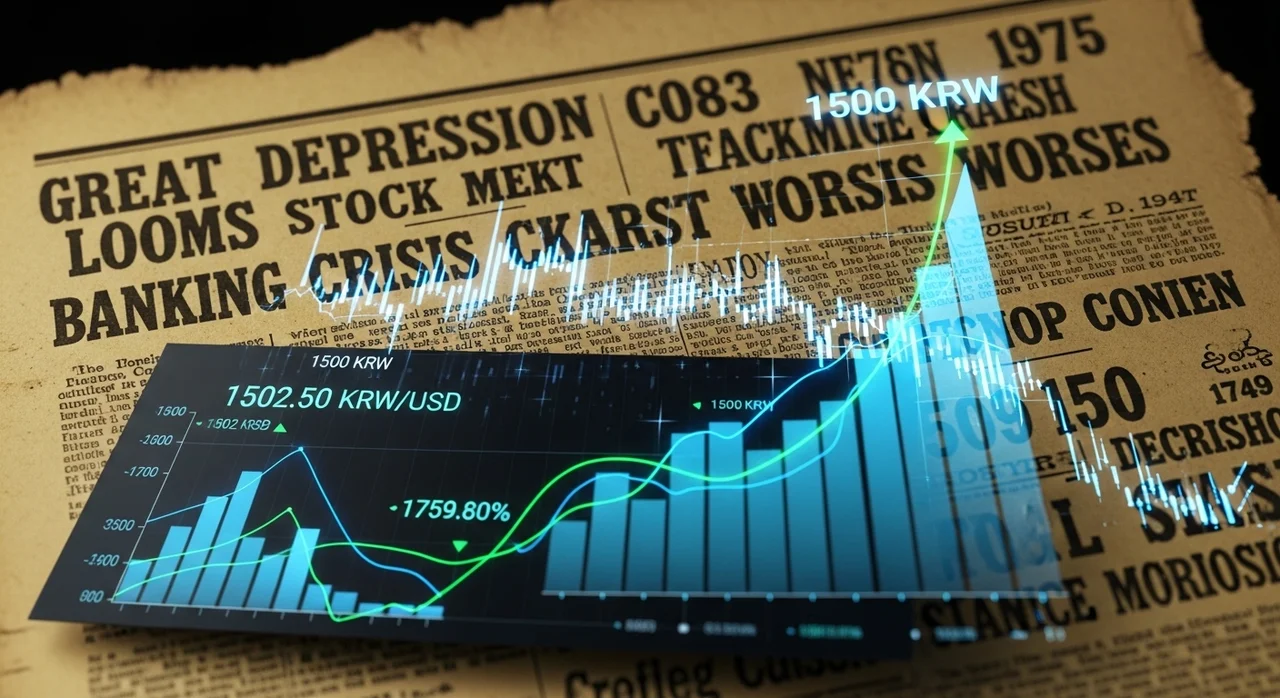 과거 사례로 본 1500원 환율의 역사적 의미
