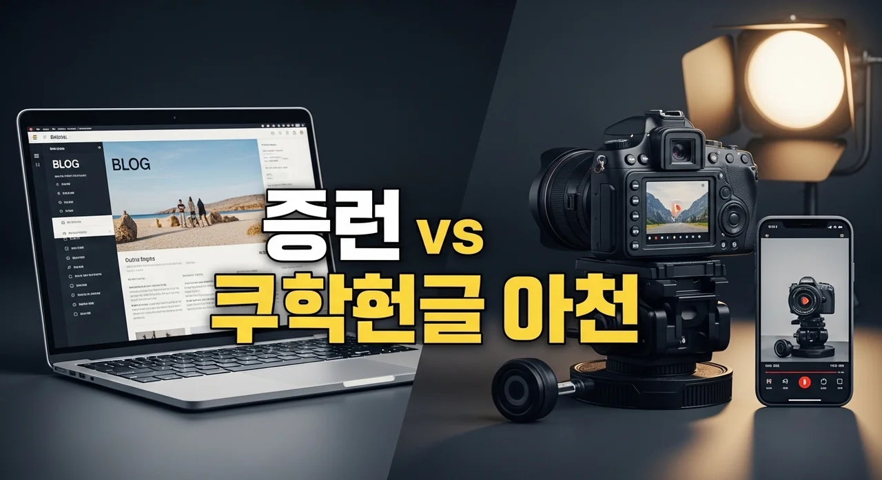 블로그 vs 유튜브 수익 비교: 2026년 나에게 맞는 수익형 플랫폼은?