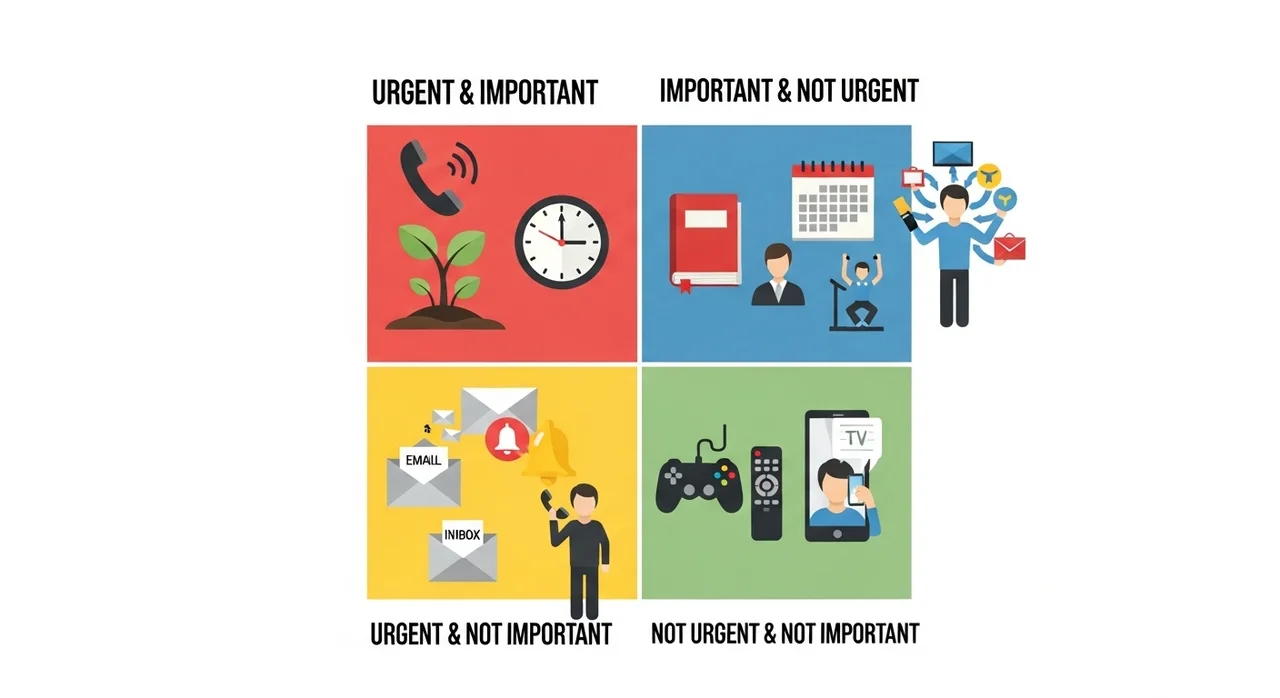 5. 우선순위 설정 오류: Urgent vs Important