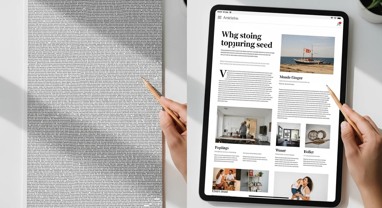 4단계: 가독성과 체류 시간을 높이는 시각화 기법