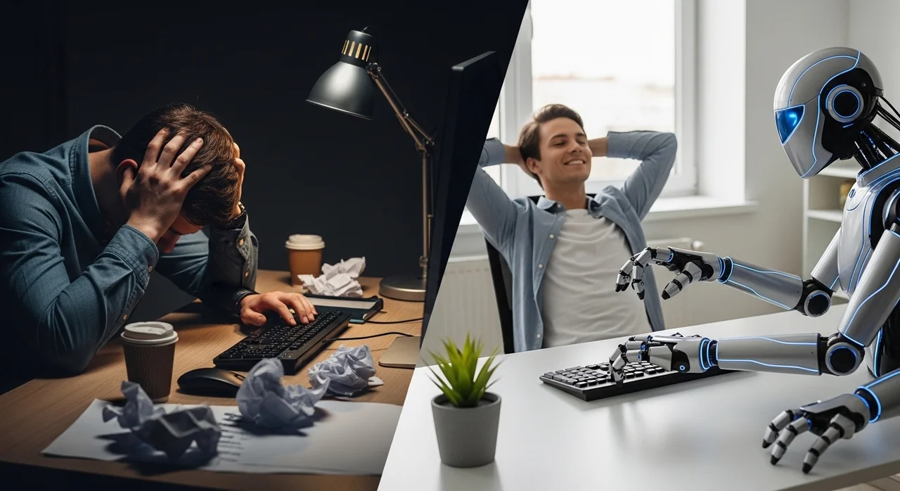 전통적 부업 vs AI 자동화 부업 비교