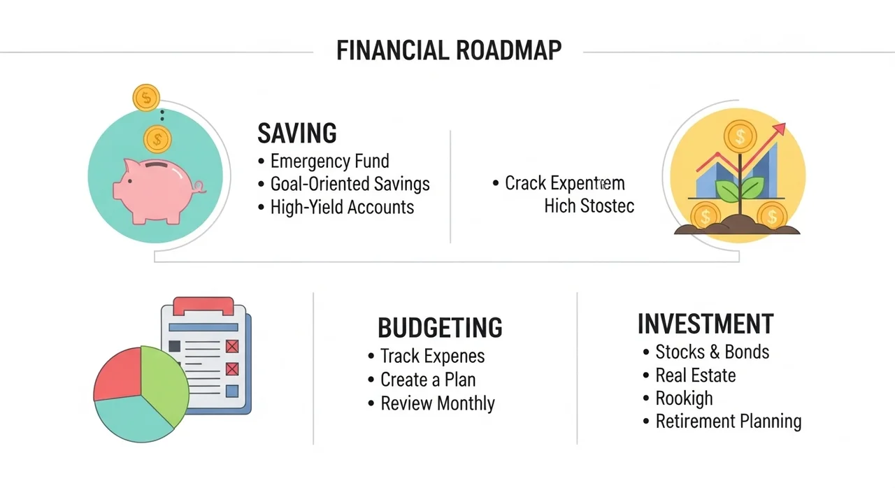 한눈에 보는 돈 모으는 습관 7가지 핵심 리스트