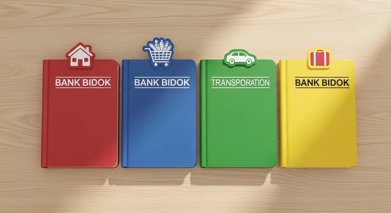 두 번째와 세 번째 습관: 통장 쪼개기와 지출 다이어트