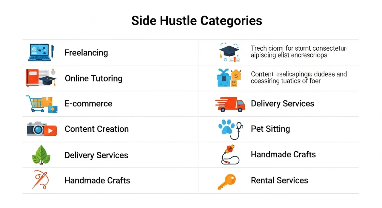 나에게 맞는 부업 찾기: 유형별 수익 및 난이도 비교