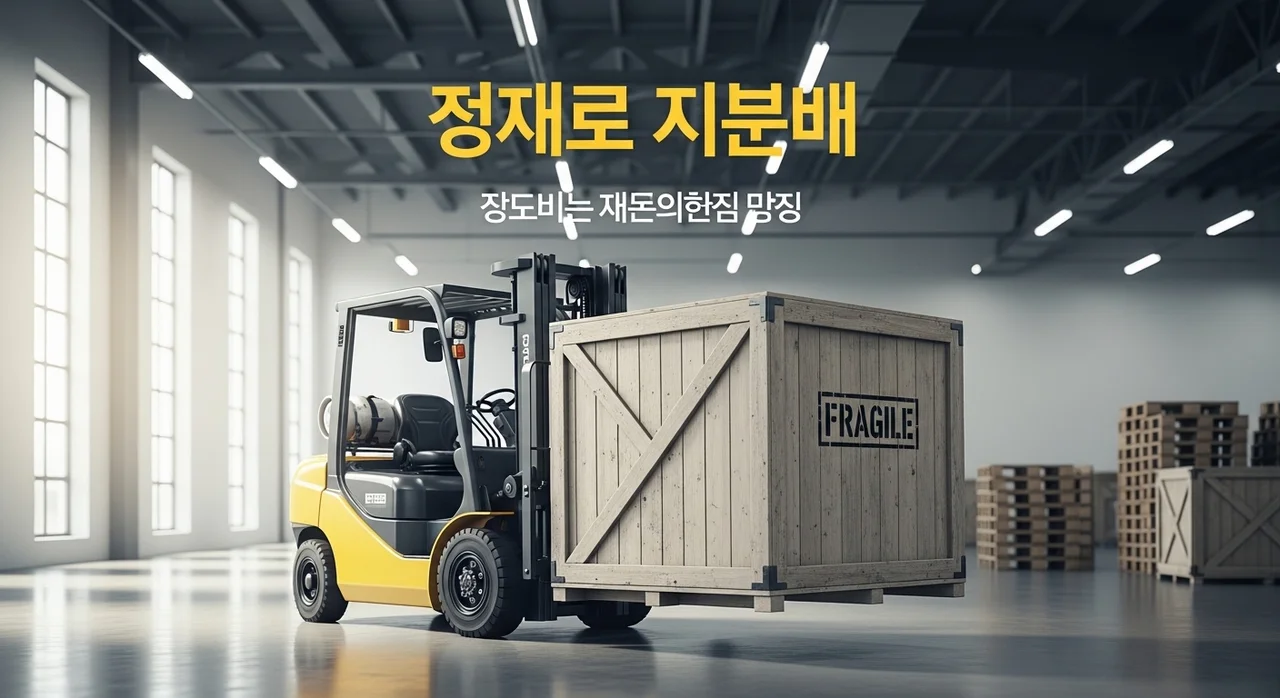 지게차 허용하중 계산기 사용법 및 마스트 높이별 안전 적재 기준