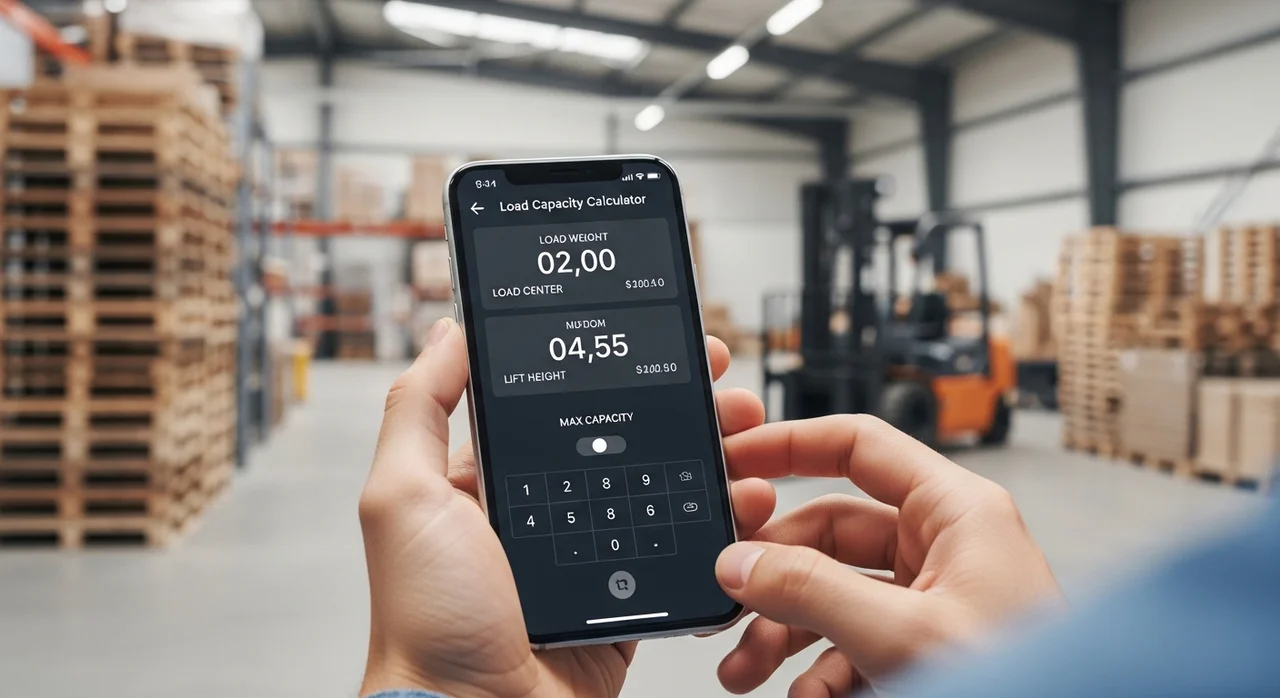 지게차 허용하중 계산기 100% 활용하는 방법