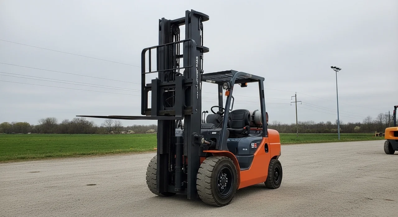 고마스트 vs 표준 마스트 지게차 비교