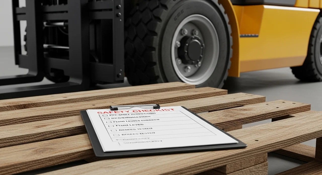 지게차 운행 전 필수 체크리스트