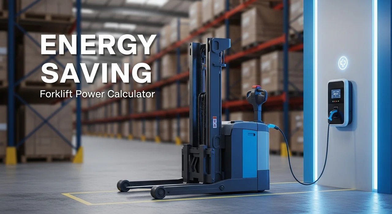 지게차 전력소모량 계산기로 전기지게차 유지비 70% 절약하는 법