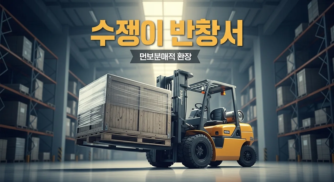 지게차 작업반경 하중표 확인법: 마스트 높이별 허용 하중 총정리