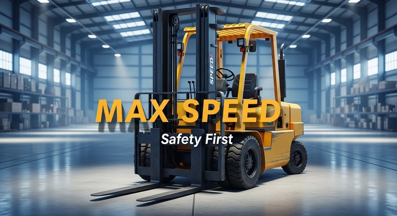 지게차 최고속도 계산기 활용법: 적재 조건별 안전 속도 분석
