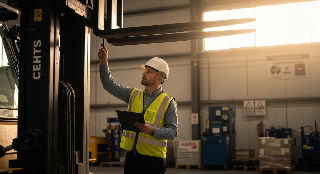 현장 안전을 위한 주행 전 체크리스트