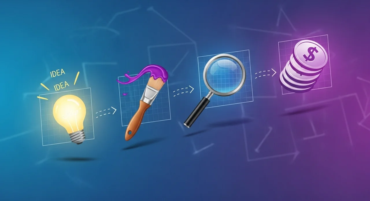 실전! AI 이미지 생성 및 판매 4단계 절차