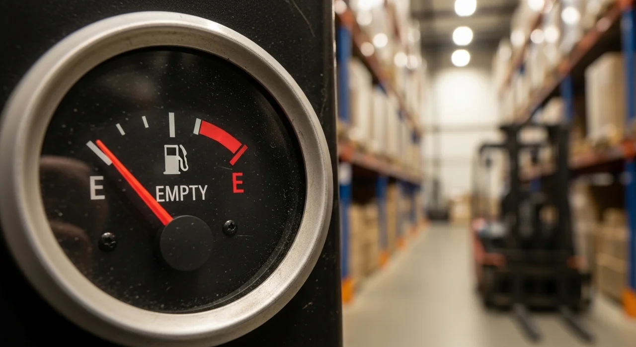 지게차 유류비, 한 달에 얼마나 나갈지 막막하셨죠?