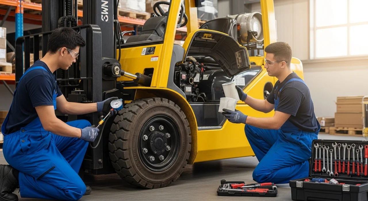 지게차 연료비를 15% 이상 아끼는 체크리스트