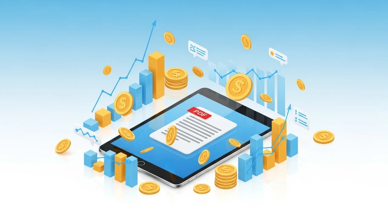 PDF 전자책 판매 수익 구조, 직장인 부업으로 월 100만 원 만드는 핵심 비결