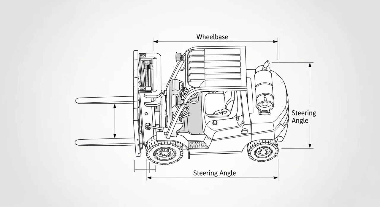 선회반경 계산을 위한 3가지 핵심 용어