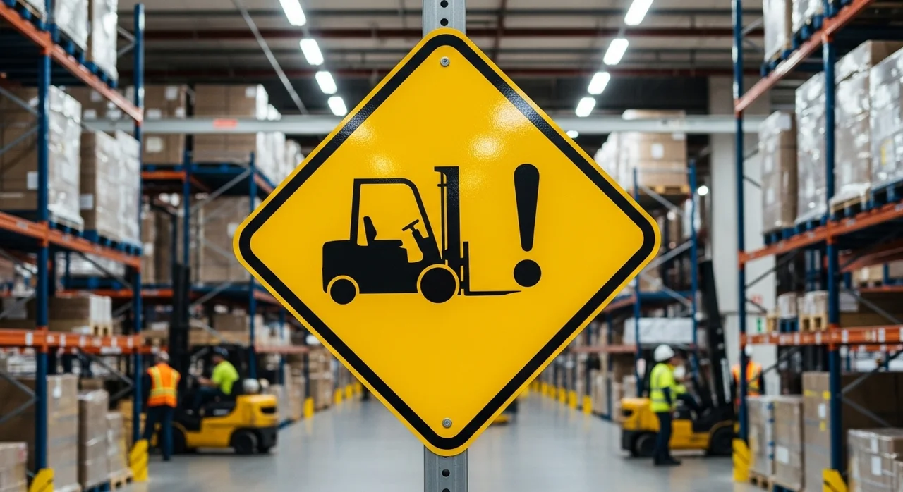 지게차 운용 시 반드시 체크해야 할 주의사항