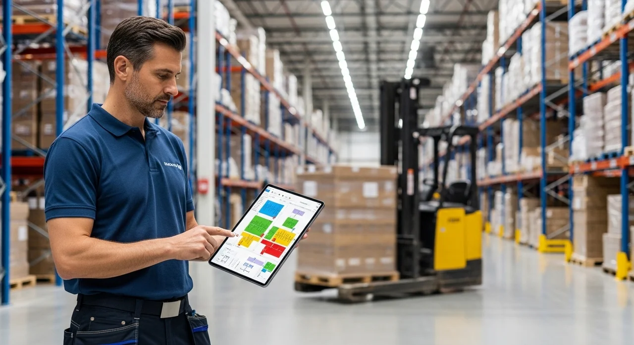 창고 설계의 핵심, 지게차 통로폭 계산이 막막하신가요?