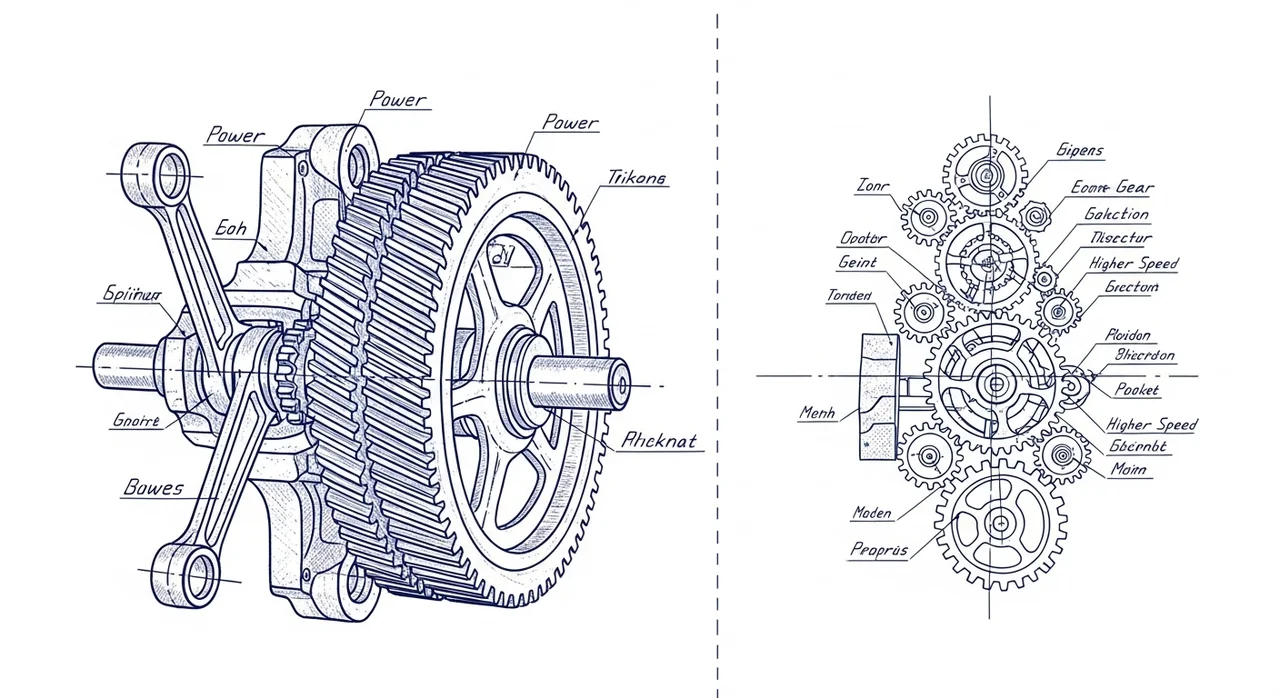 고단 기어 vs 저단 기어: 견인력 차이