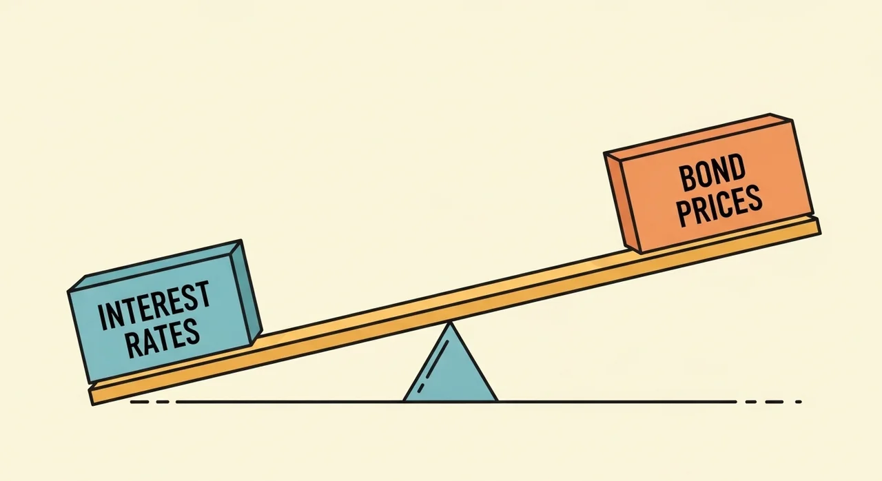 채권 금리와 가격의 신비한 반비례 관계