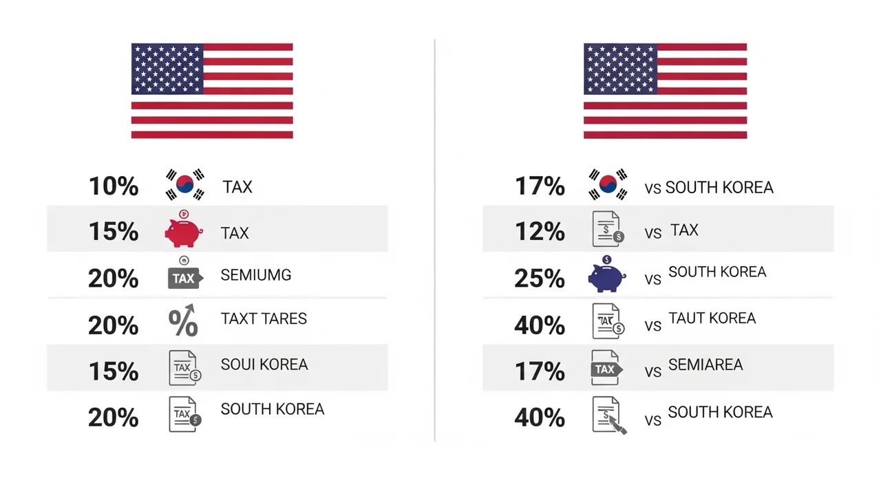 국내 vs 미국 주식 배당 세금 항목 비교