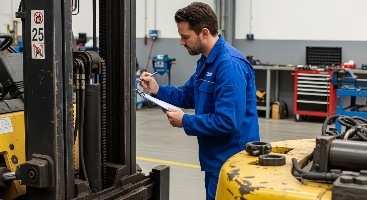 리프트 속도가 느려졌을 때 체크리스트