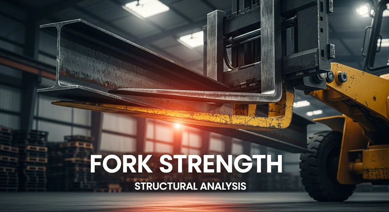 지게차 포크 강도 계산기 사용법 및 굽힘 모멘트 구조 해석 가이드