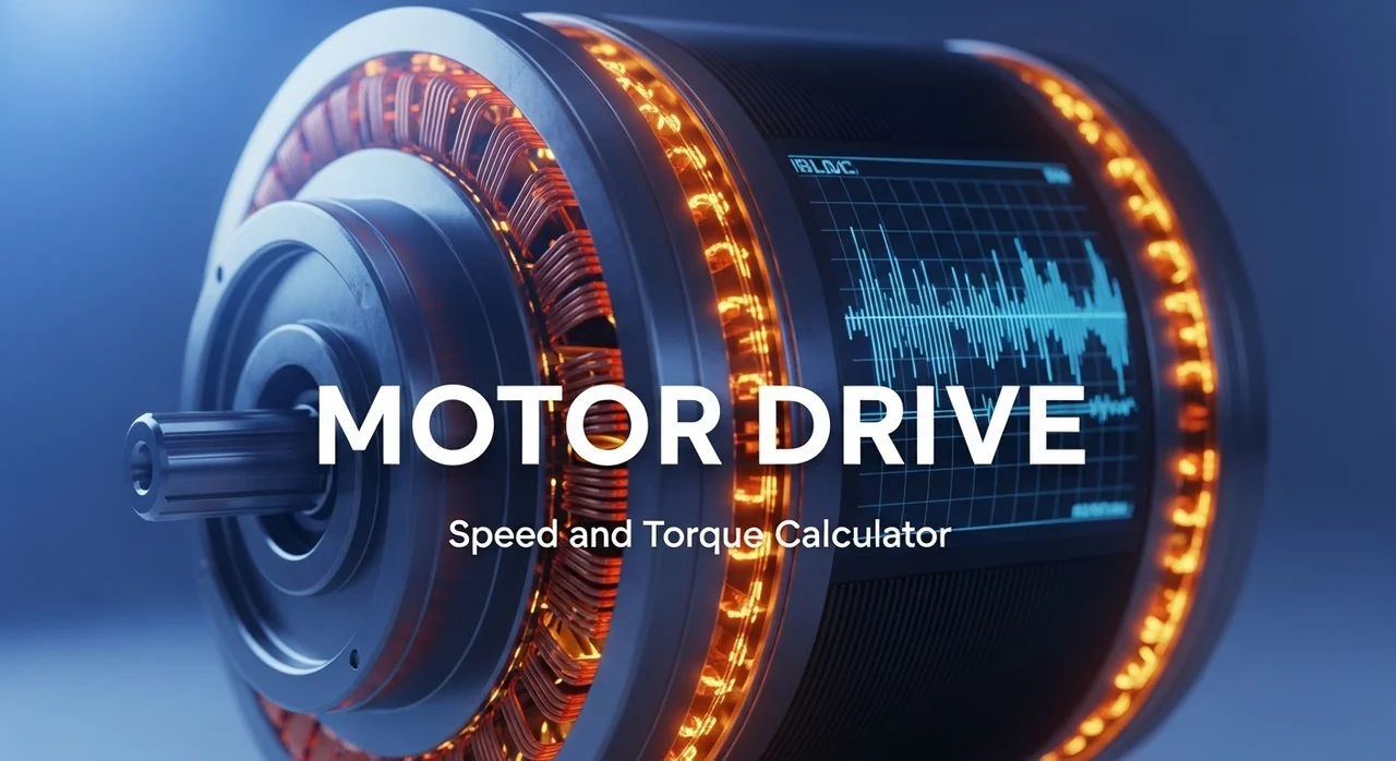 BLDC 모터 제어 계산기 활용 가이드: PWM 속도 및 토크 설계법