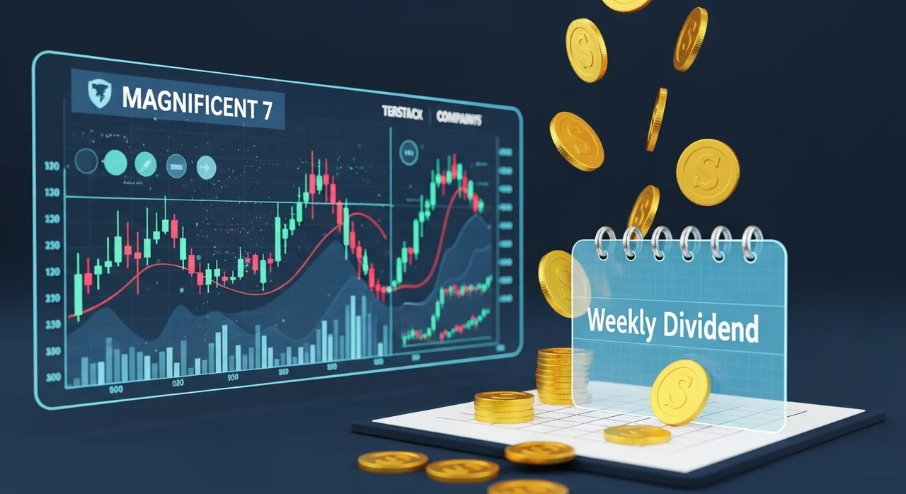 YMAG ETF 주배당 수익률 총정리: 매그니피센트7 매주 배당받기