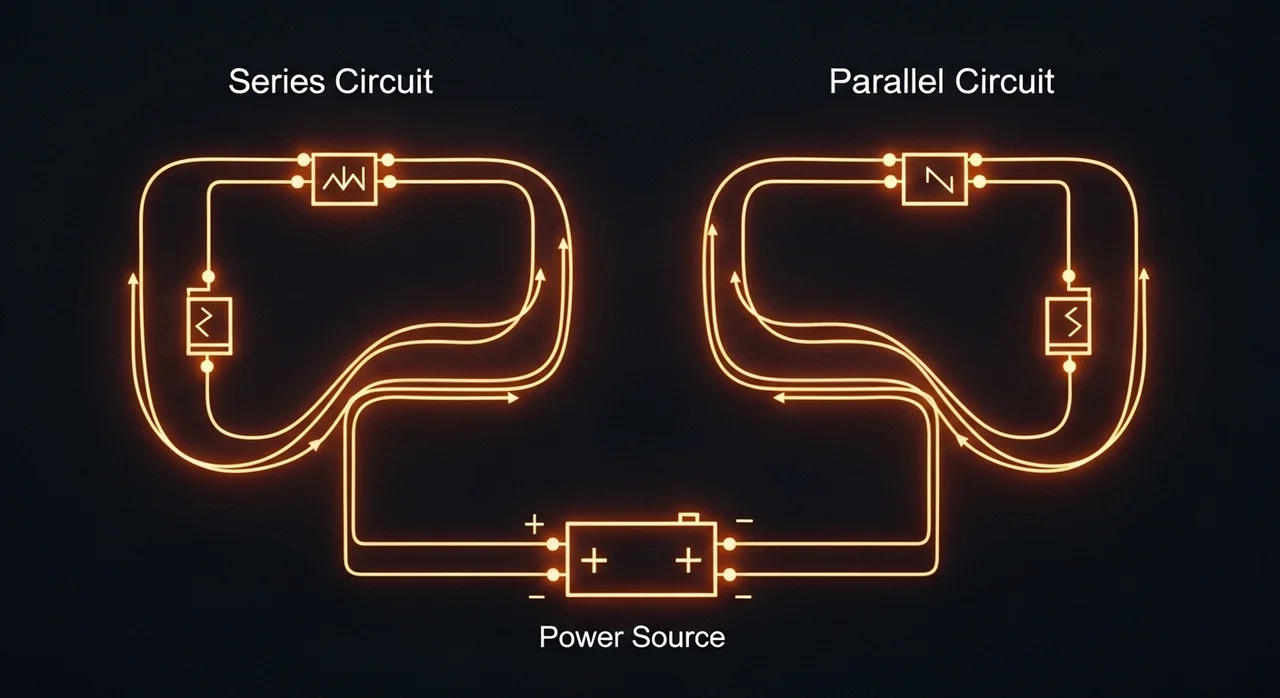 직렬 vs 병렬 회로의 임피던스 차이