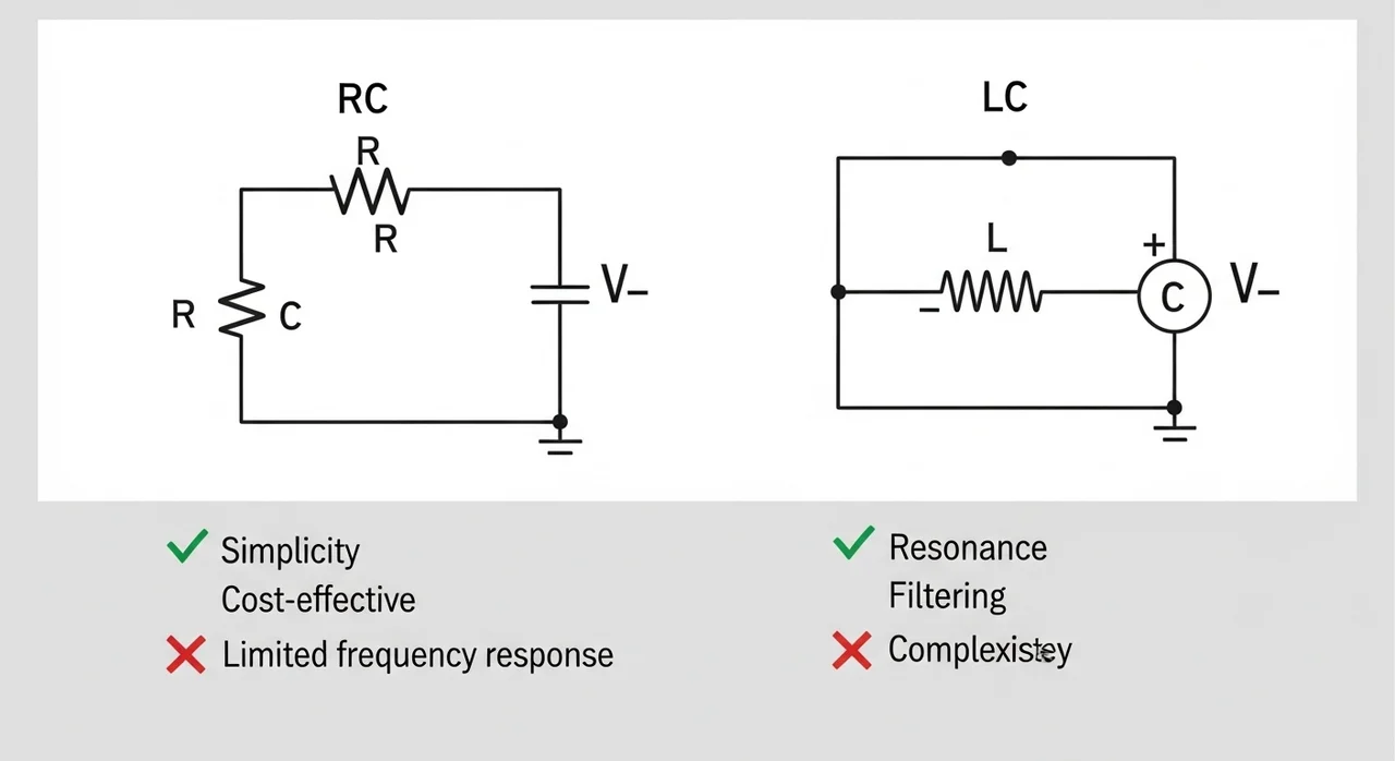 RC 필터 vs LC 필터, 어떤 것을 선택해야 할까?