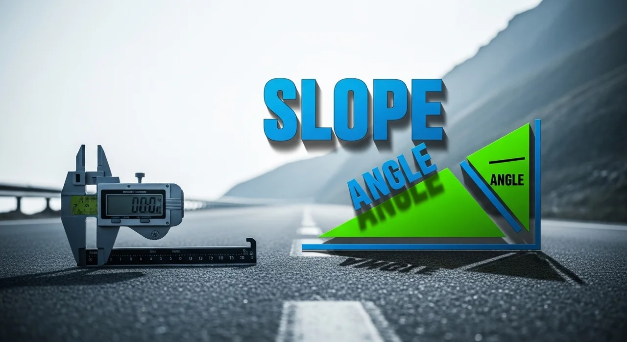 경사도 각도 변환 계산기: %와 도(°) 차이 및 환산 방법 완벽 정리