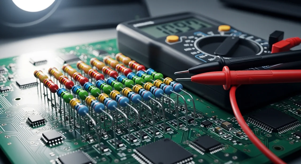 저항 소자 계산기 사용 가이드: 컬러코드 및 직렬 병렬 RLC 완전 정복