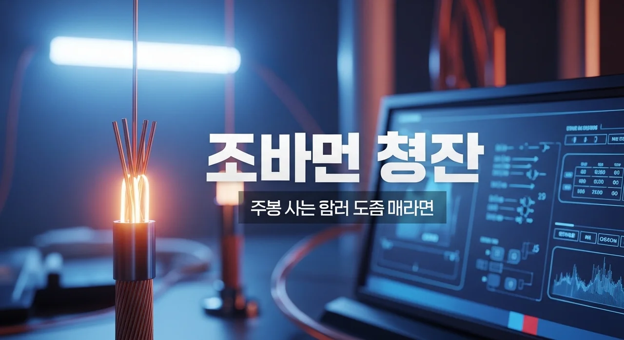 케이블 전선 계산기 사용법: 전류용량 및 전압강하 선정 완벽 가이드