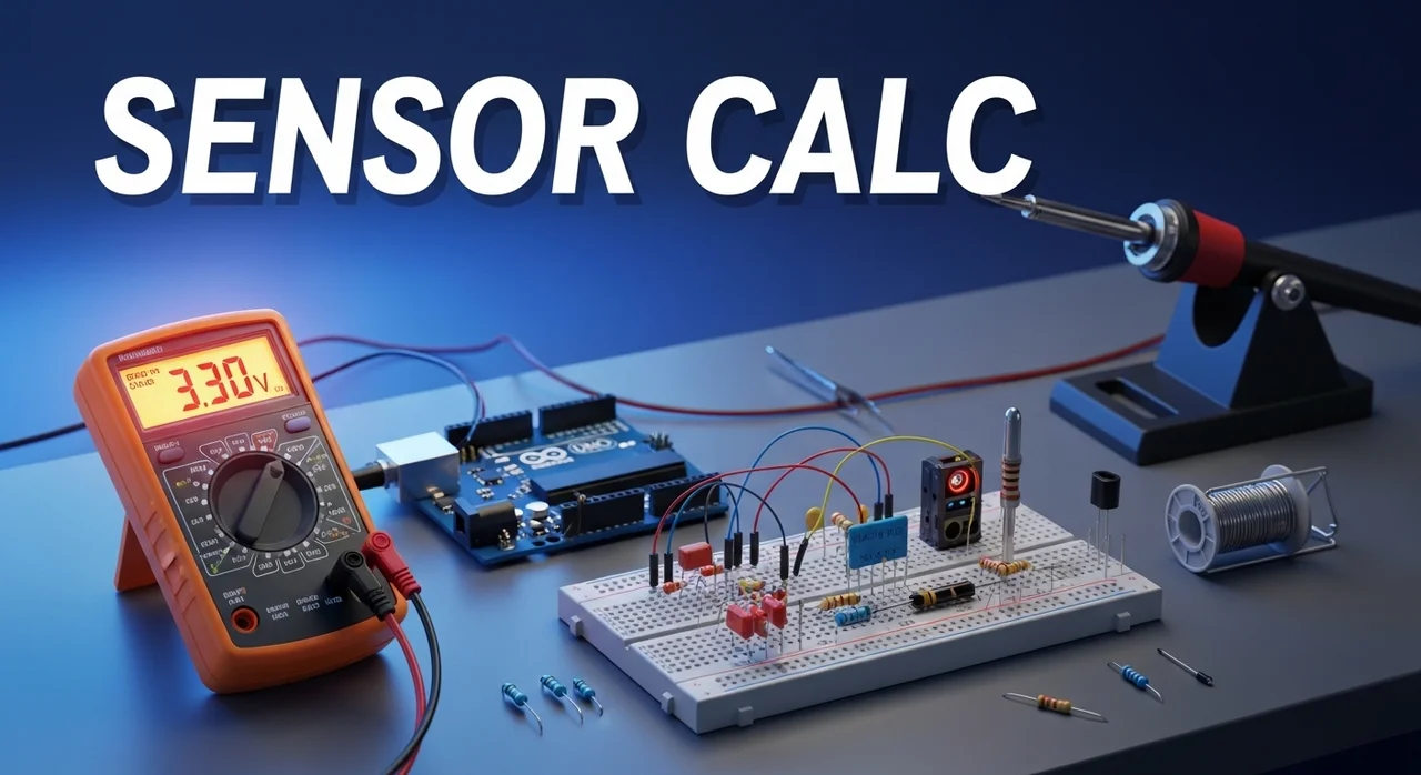 센서 측정 계산기 활용법: 써미스터 압력 ADC 온도 완벽 가이드