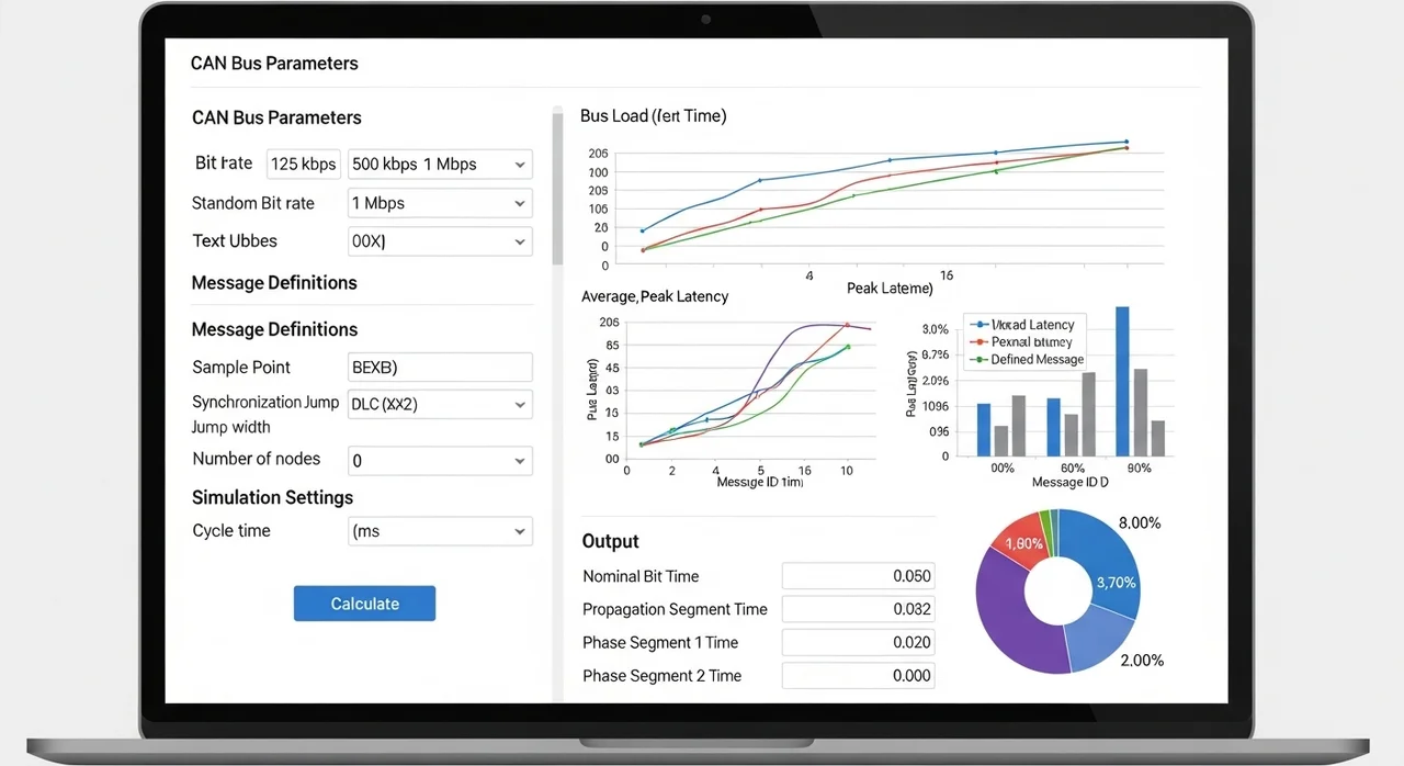 온라인 CAN 통신 계산기 사용 방법