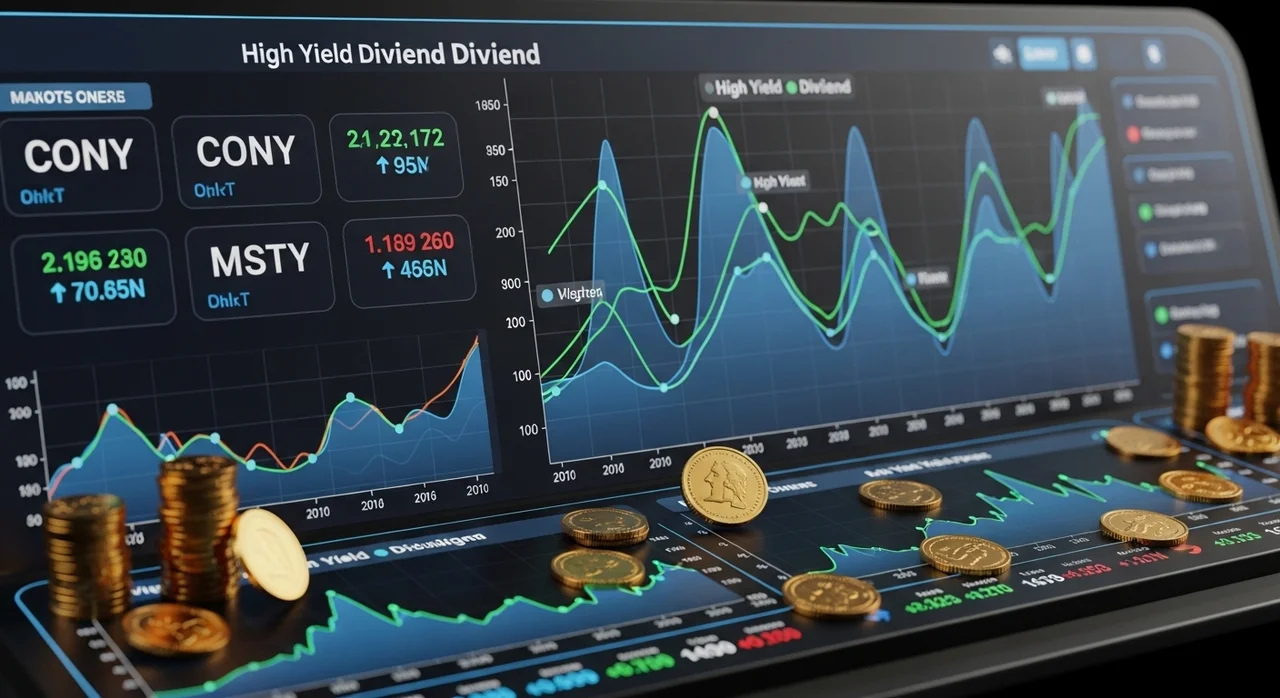 일드맥스 8월 배당금 및 일정 총정리 (CONY, MSTY, NVDY 등)