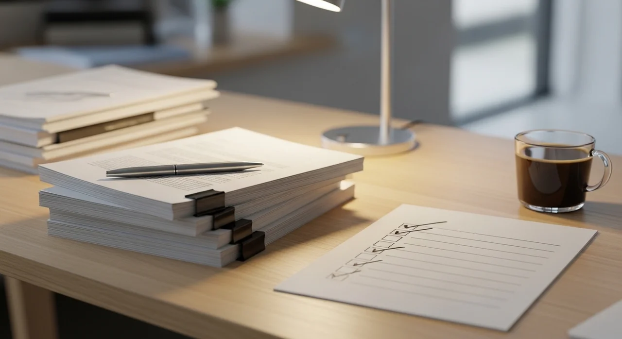 신청 시 필수 준비 서류 체크리스트