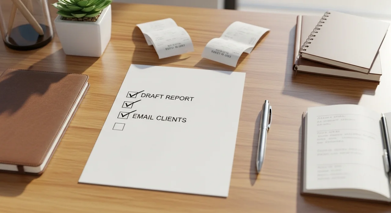 정확한 분석을 위한 장부 정리 체크리스트