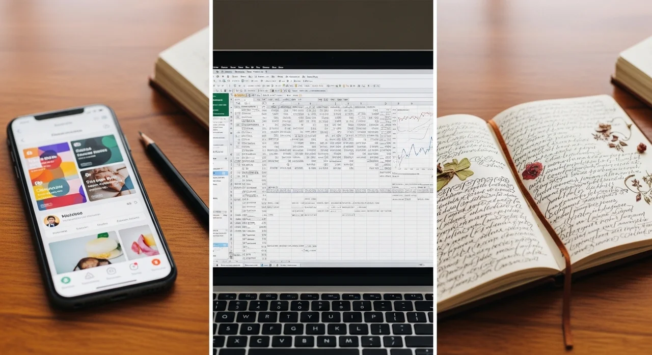 나에게 맞는 가계부 도구 선택하기