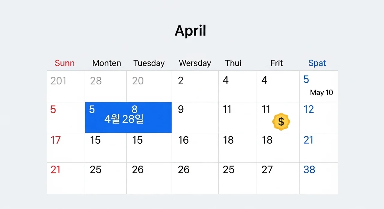 2026년 배당금 지급일과 배당을 받기 위한 조건