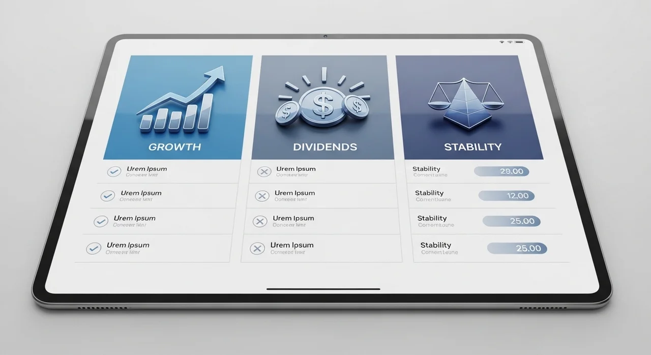 한눈에 비교하는 대표 미국배당 ETF 3선