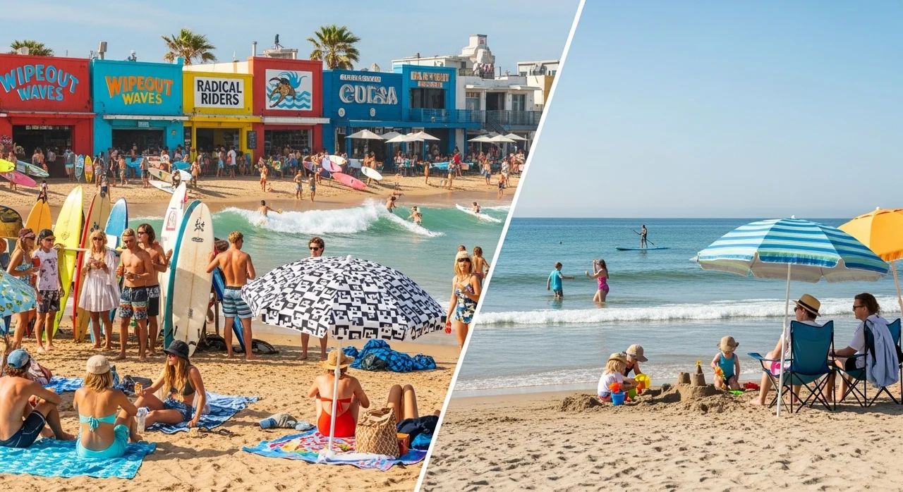 나에게 맞는 양양 서핑 명소 찾기: 죽도 vs 설악