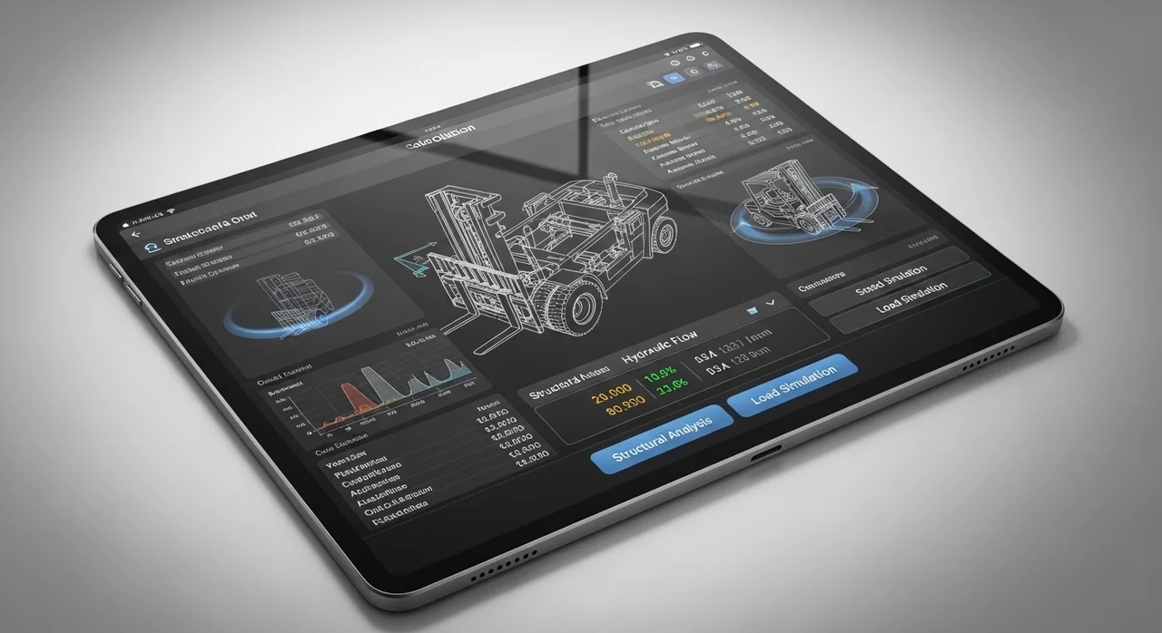 지게차 성능 계산, 이제 복잡한 공식 대신 클릭 한 번으로 해결하세요