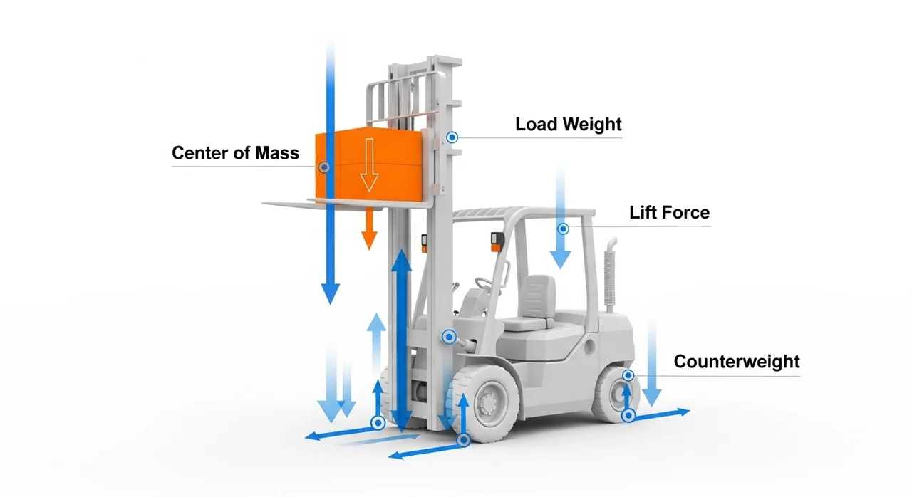 지게차 성능계산기에서 제공하는 주요 기능 요약