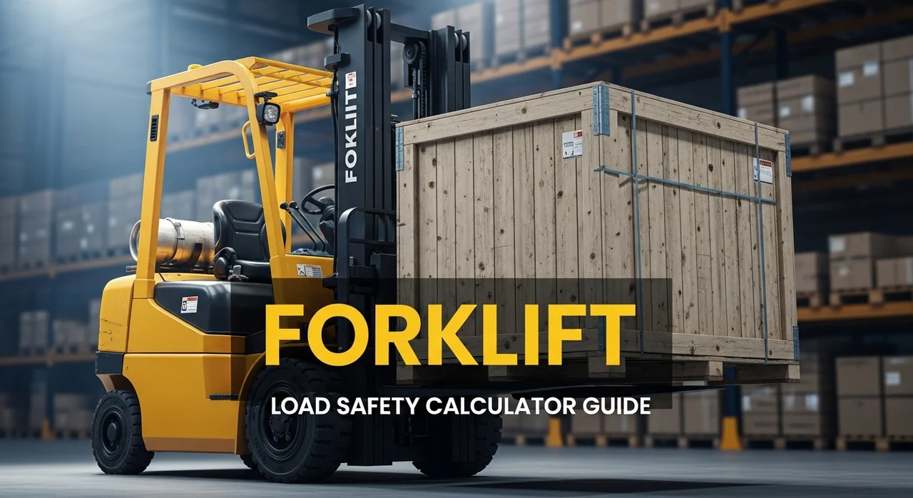 지게차 허용하중 계산기 사용법 | 마스트 높이별 적재 안전 기준 가이드