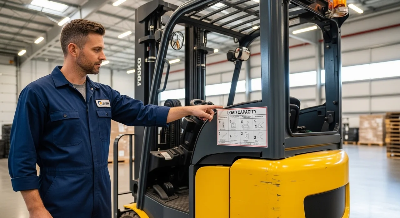 지게차 안전의 핵심, 허용하중 제대로 이해하기
