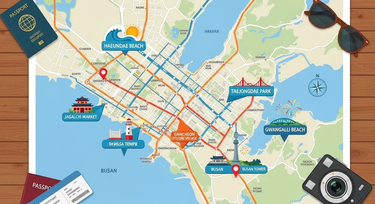 한눈에 비교하는 부산관광 주요 명소 특징