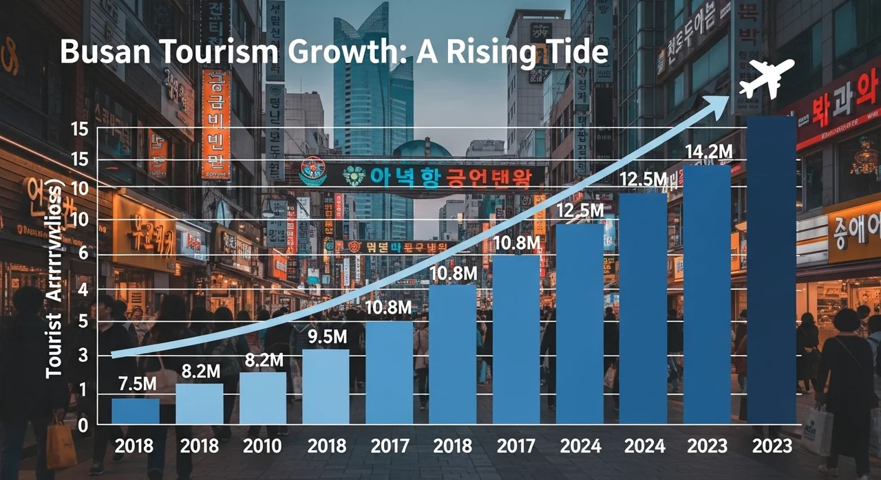 부산관광 시장의 급성장과 경제적 효과